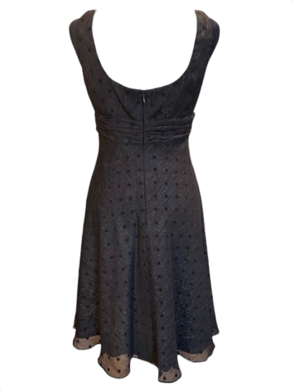 Evan Picone Retro Coquette Dollette Balletcore Soft Girl Classic Formal Dress 6P - Picture 5 of 8